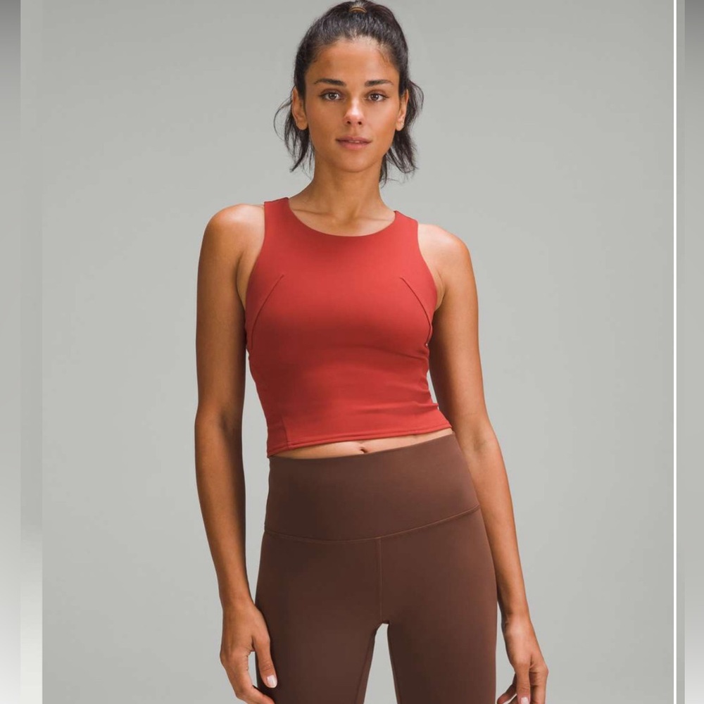 Lululemon Invigorate Train Tank Everlux Size 8 B/C